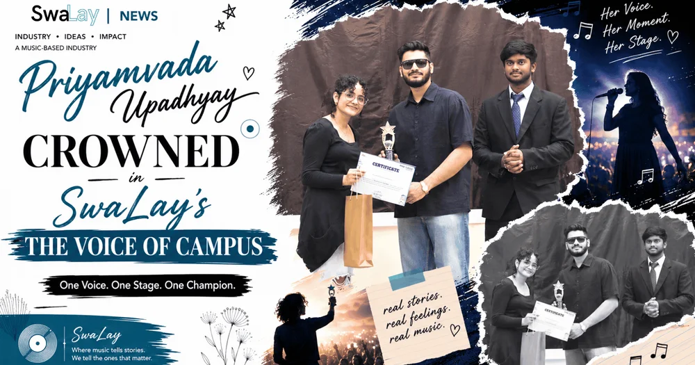 Priyamvada Upadhyay Crowned "The Voice Of SRCASW" in Spectacular SwaLay's Event