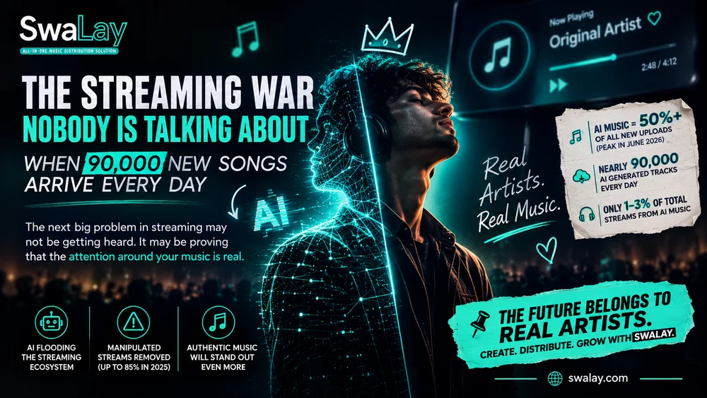The Streaming War Nobody Is Talking About: When 90,000 New Songs Arrive Every Day