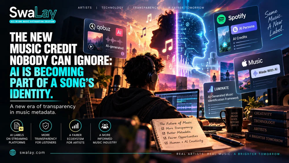 The New Music Credit Nobody Can Ignore: AI Is Becoming Part of a Song’s Identity